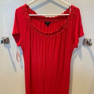 Talbots Red Dress